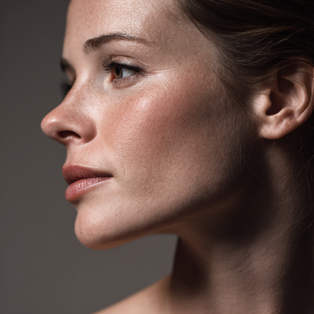 Jawline definition result