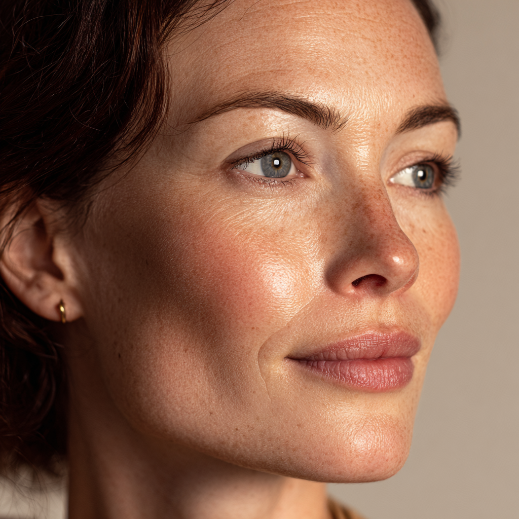 Lower face refresh result